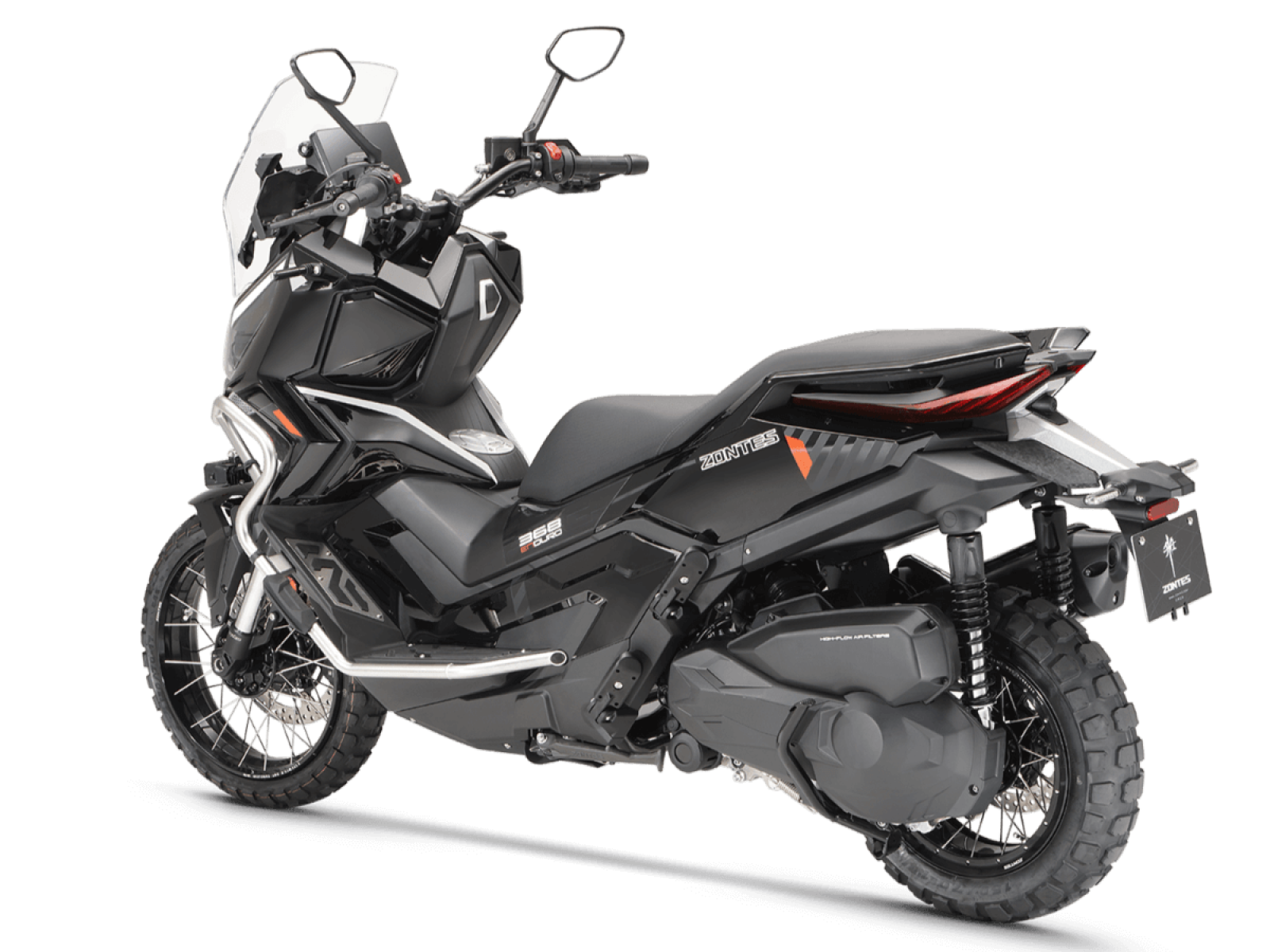 Максискутер ZONTES ZT368-G 2026 Black